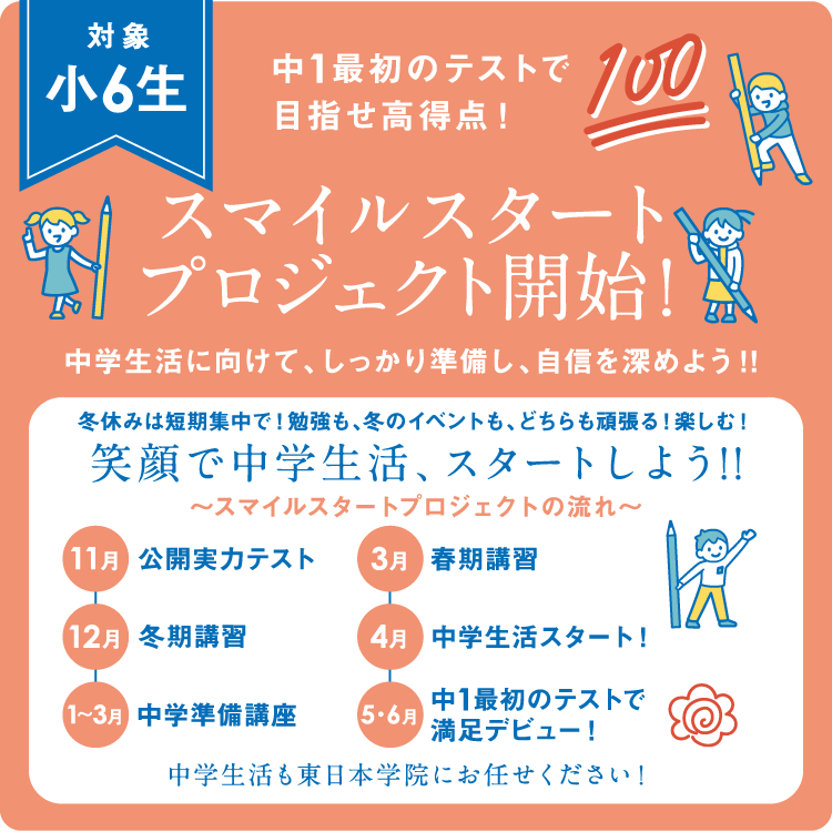 スマイルスタートプロジェクト開始!